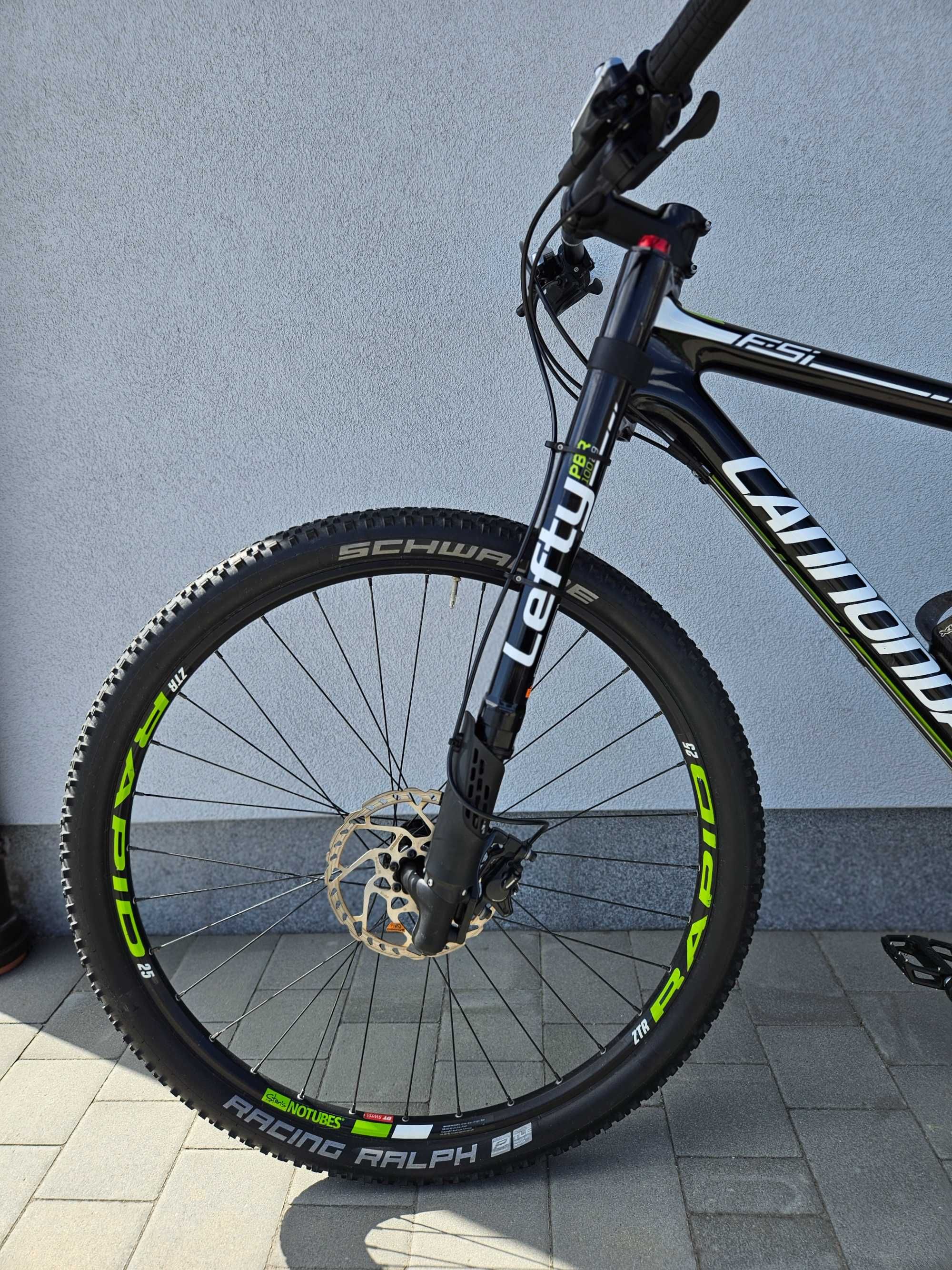 Cannondale F-Si 3 Lefty 2.0 29er Full Carbon/XT/Rozmiar L ZTR