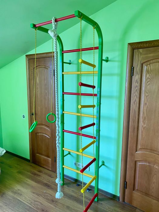 Дитяча шведська стінка з турніком InterAtletika