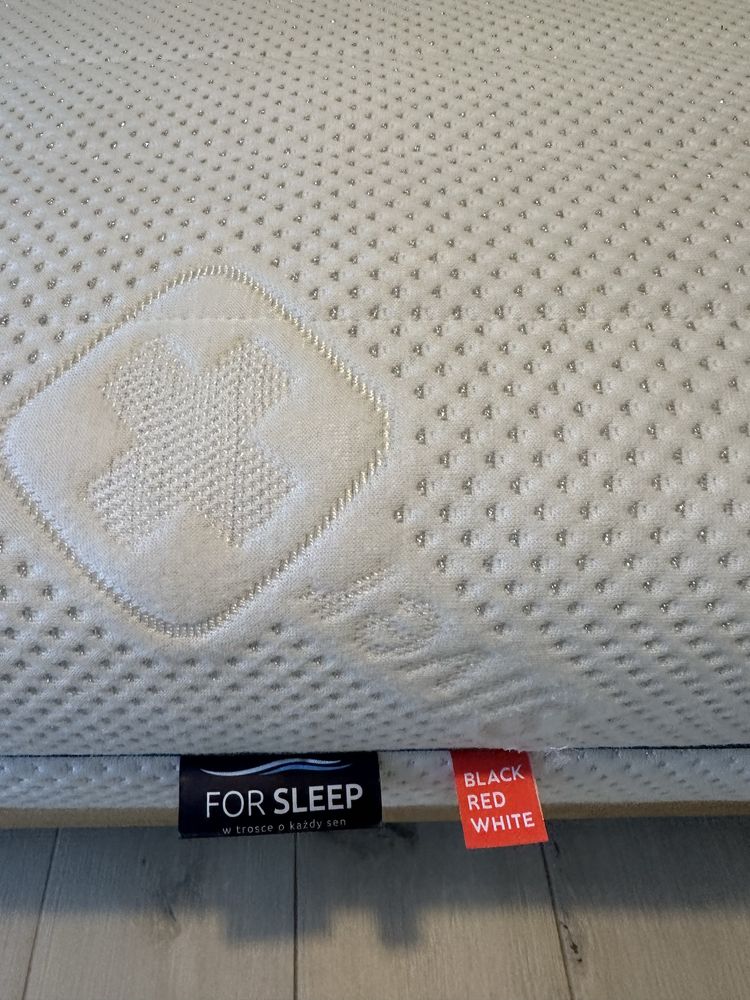 Materac Black red white For Sleep 160x200