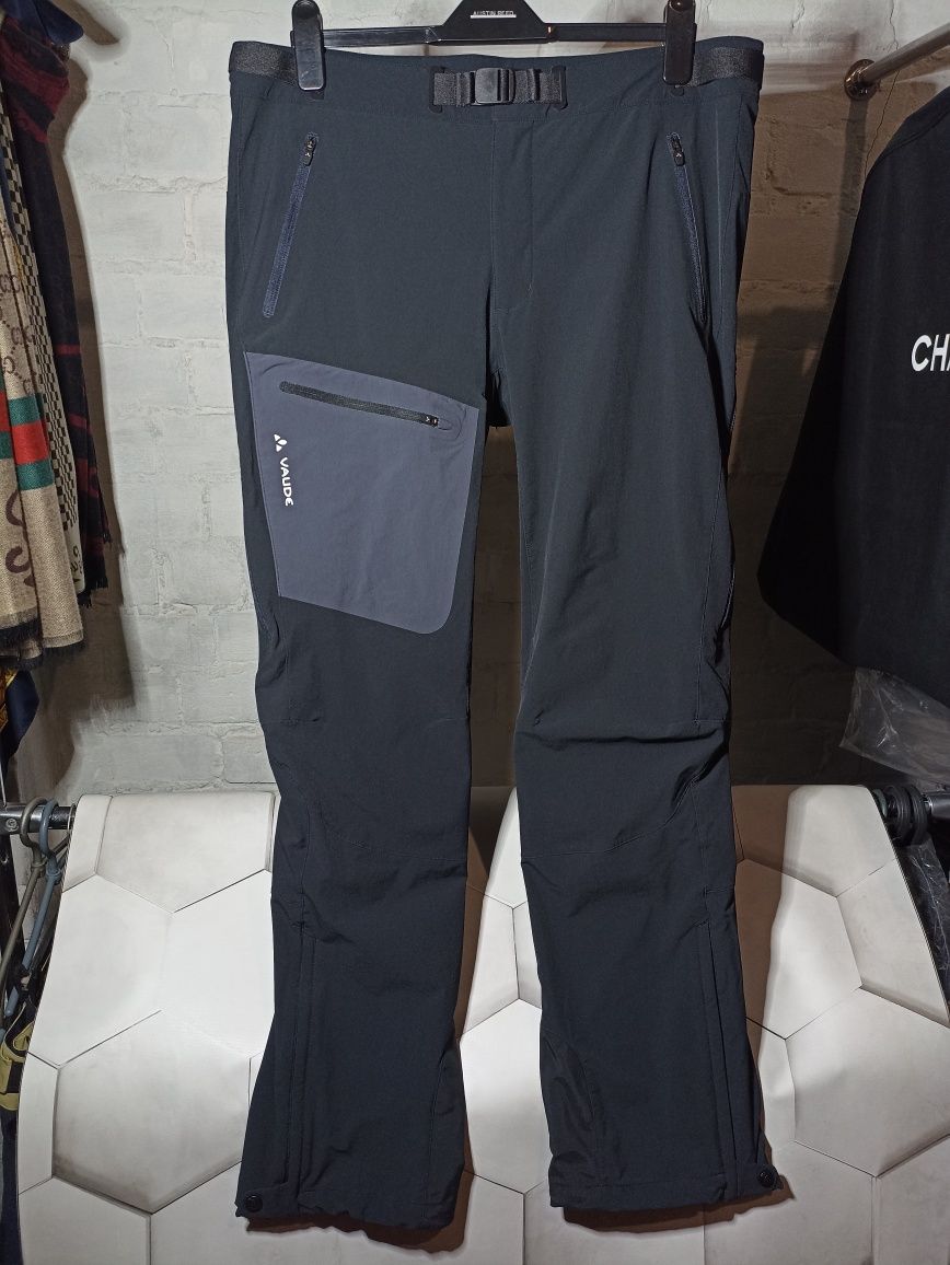 VAUDE Badile Pants II Black Softshell/Gore Tex Dynafit Track Men's/XL