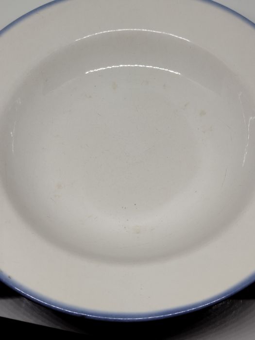 4 talerze tułowice niebieskie