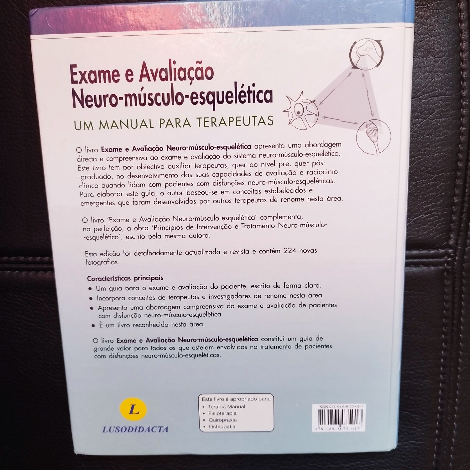Livro "Exame e Avaliação neuro músculo esquelética"