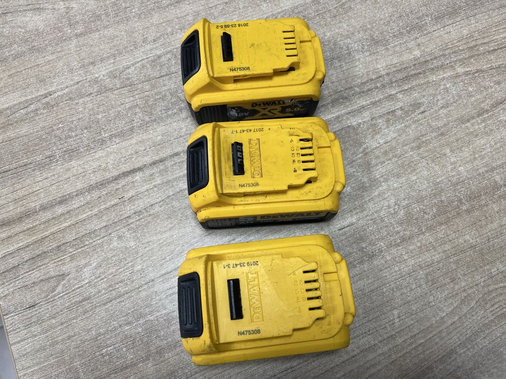 Dewalt акумуляторні батареї 5.0Ah