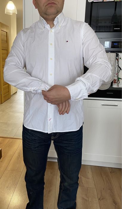 Koszula biala  Tommy Hilfigher r.M 40