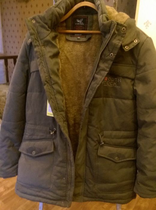 Куртка зимняя теплая на искусственном меху