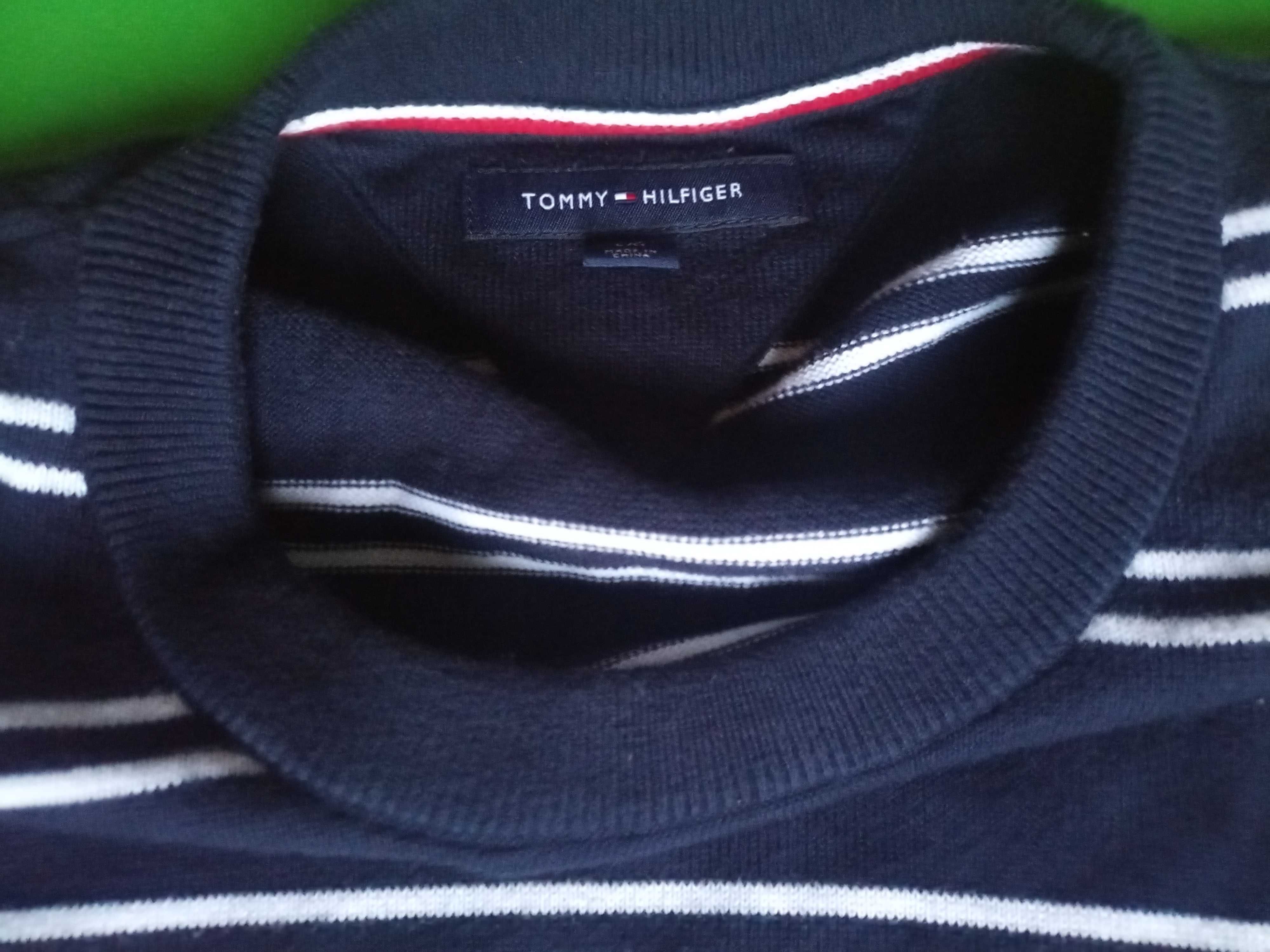 Tommy Hilfiger sweter męski L 100% bawełna