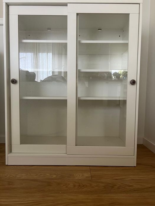 Witryna Ikea biala