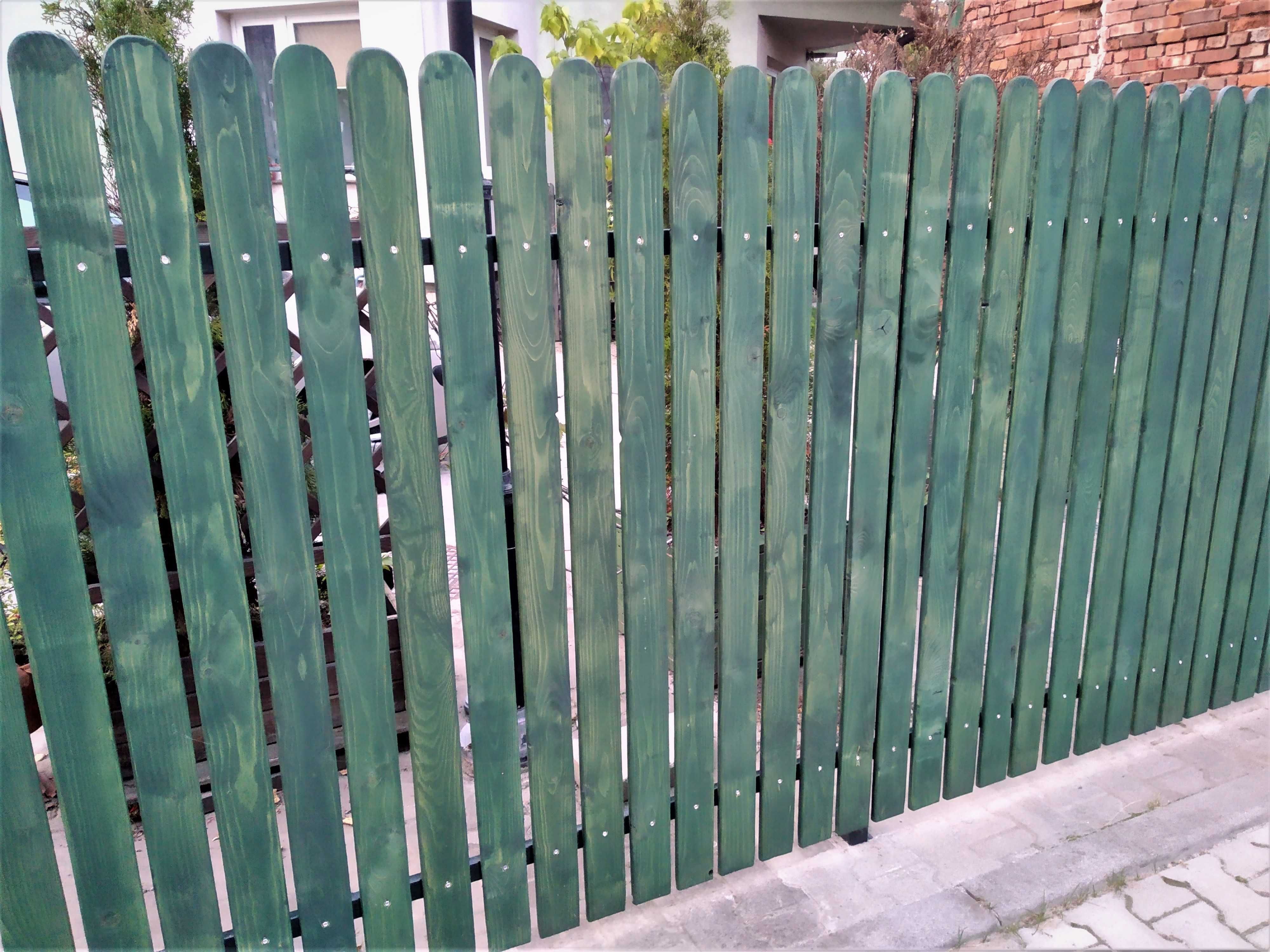 Sztachety świerkowe 150cm drewniane, płot, ogrodzenia, balaski