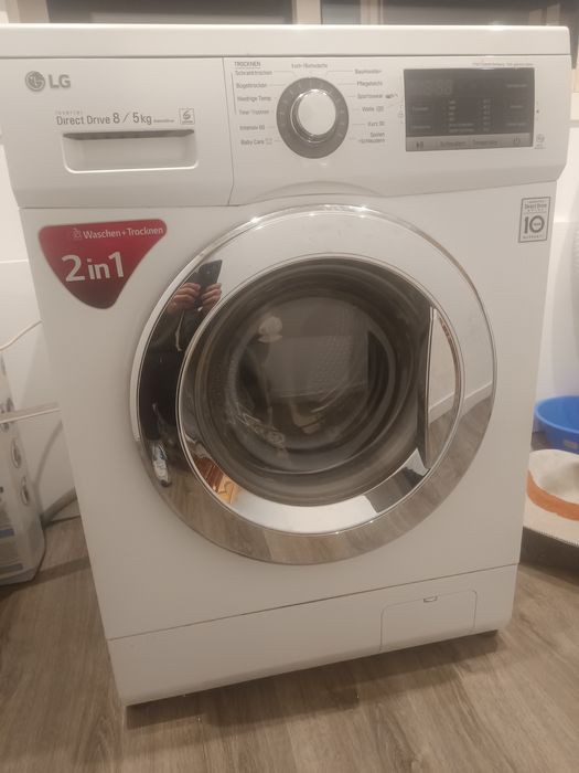 máquina de lavar e secar LG