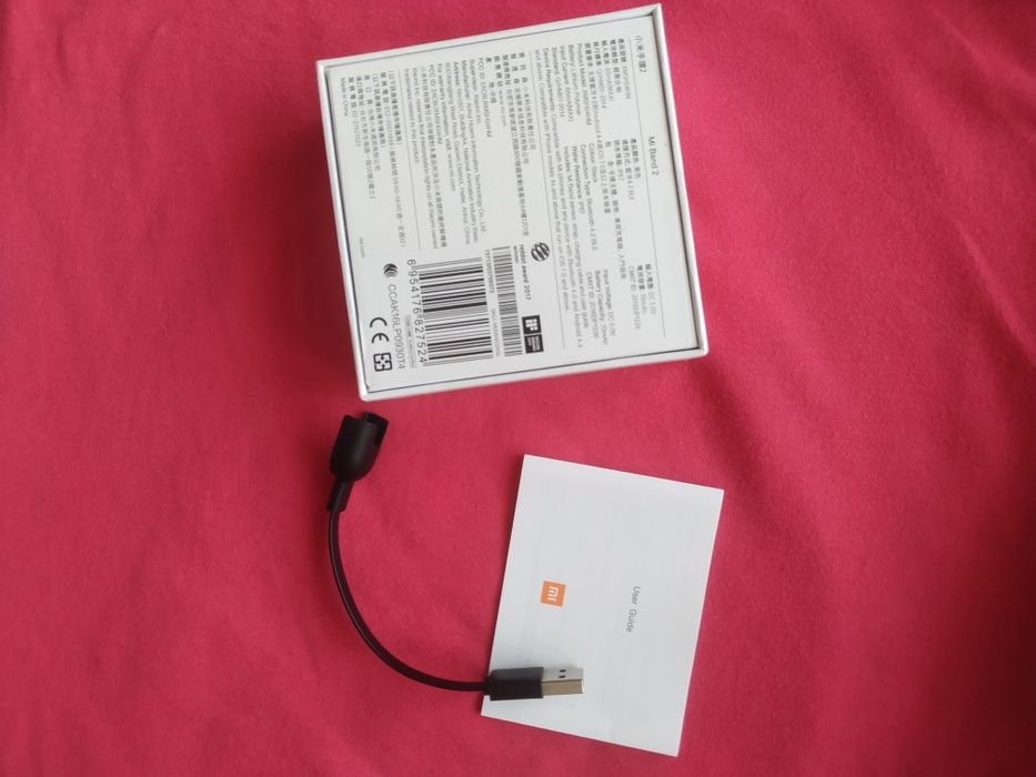 Оригінальний зарядний пристрій для Mi band 2 без коробки