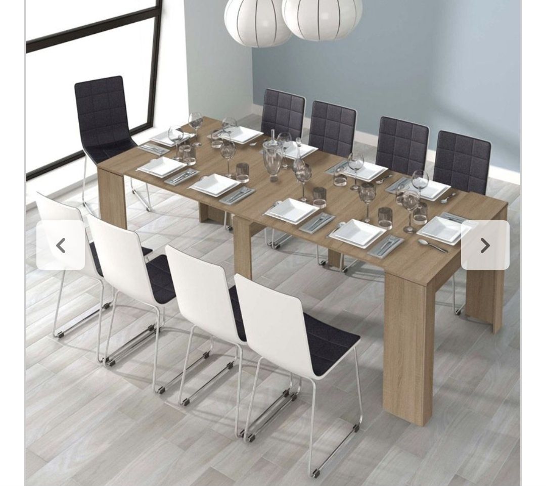 Mesa extensível em bom estado