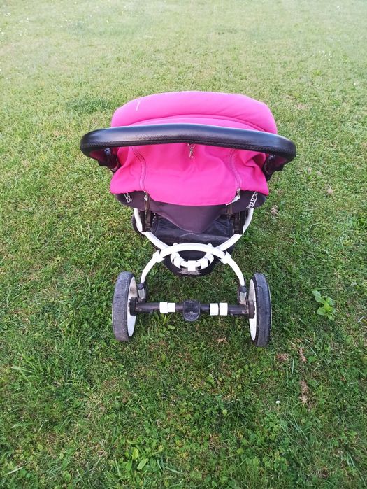 Wózek bebetto spacerówka + gondola, duże pompowanie koła, nie cybex