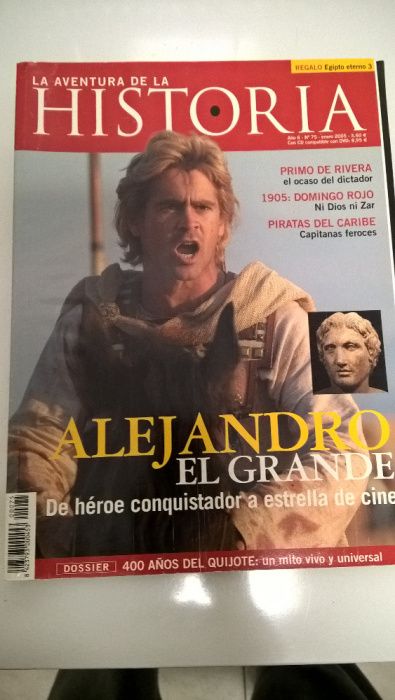Revista La Aventura de la Historia - Capa Alexandre o Grande