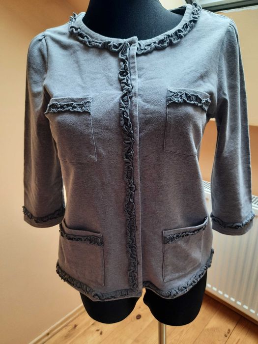 bluzka rozpinana, żakiet sportowy, NEXT, roz. 16, wychodzi mniejsza