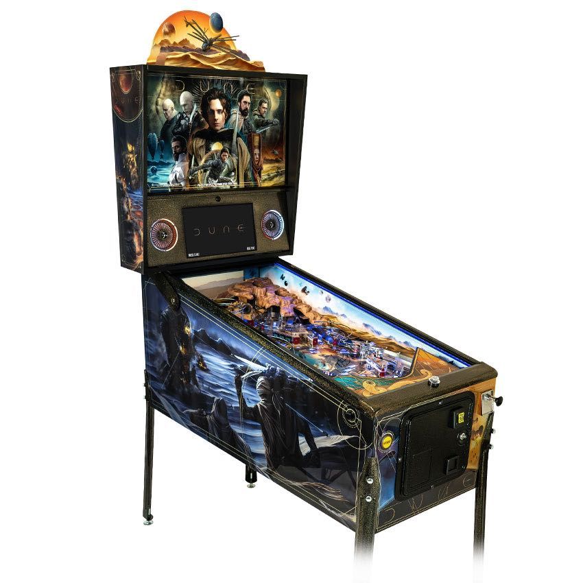 Arcade Flipper Fliper DUNE Pinball Machine  - Barrels of Fun - Nowa