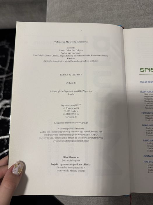 Vademecum matura z matematyki