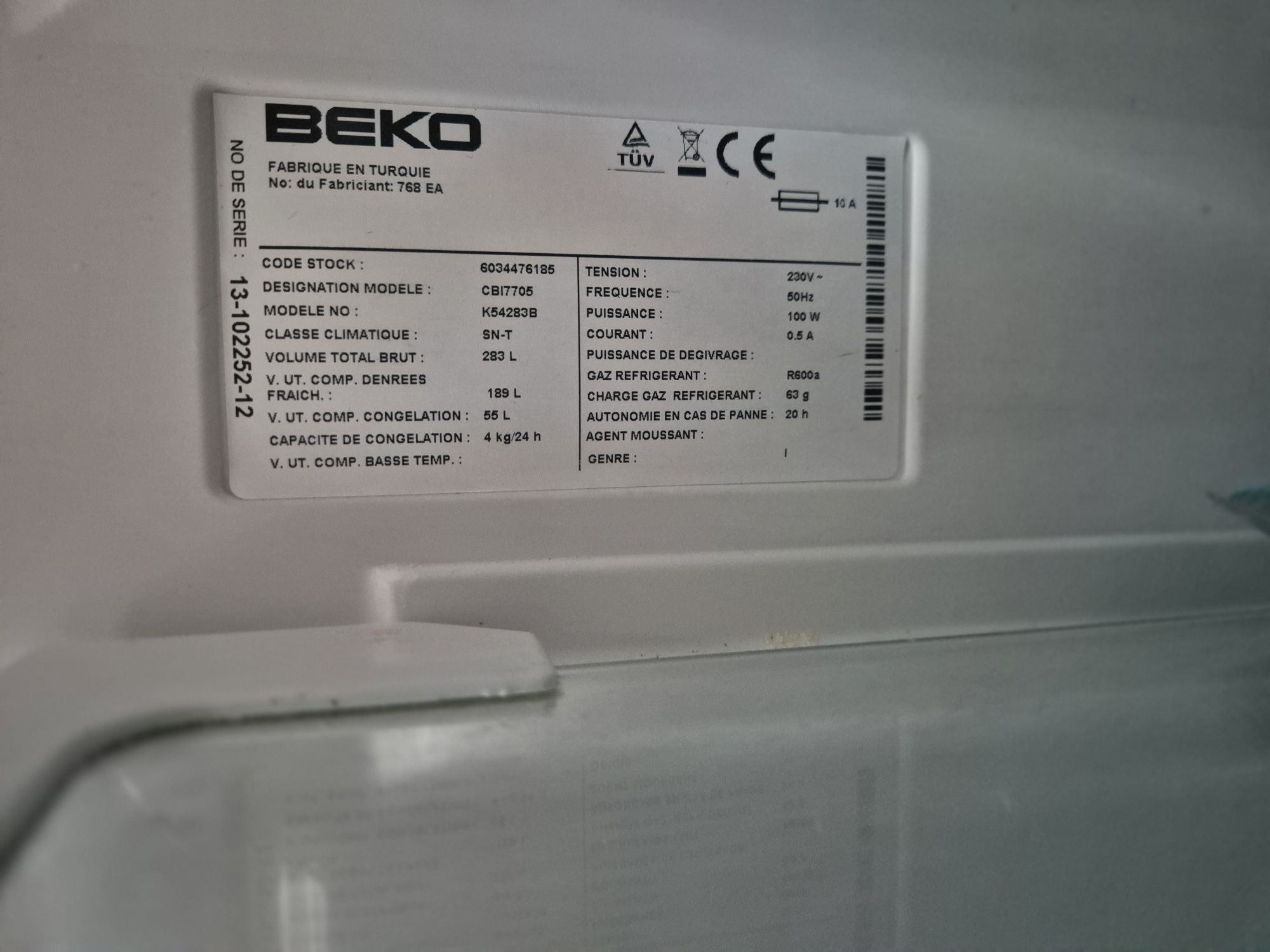 Lodówka beko pod zabudowę