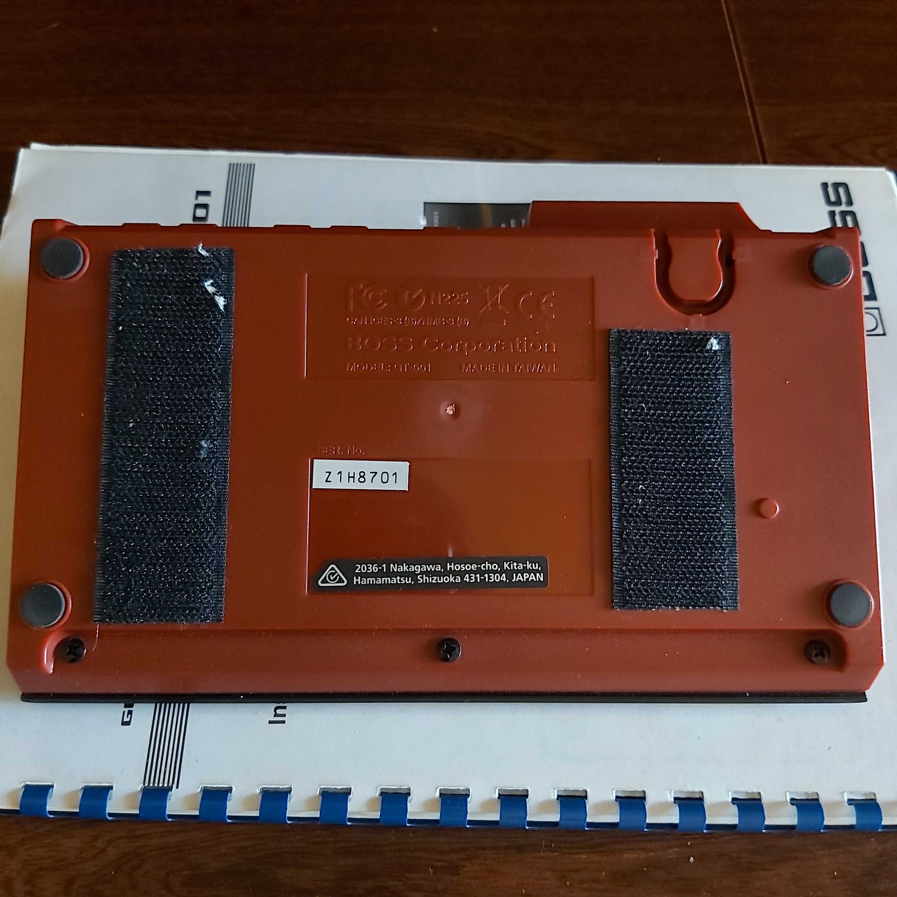 BOSS GT-001 interface audio, efekt gitarowy