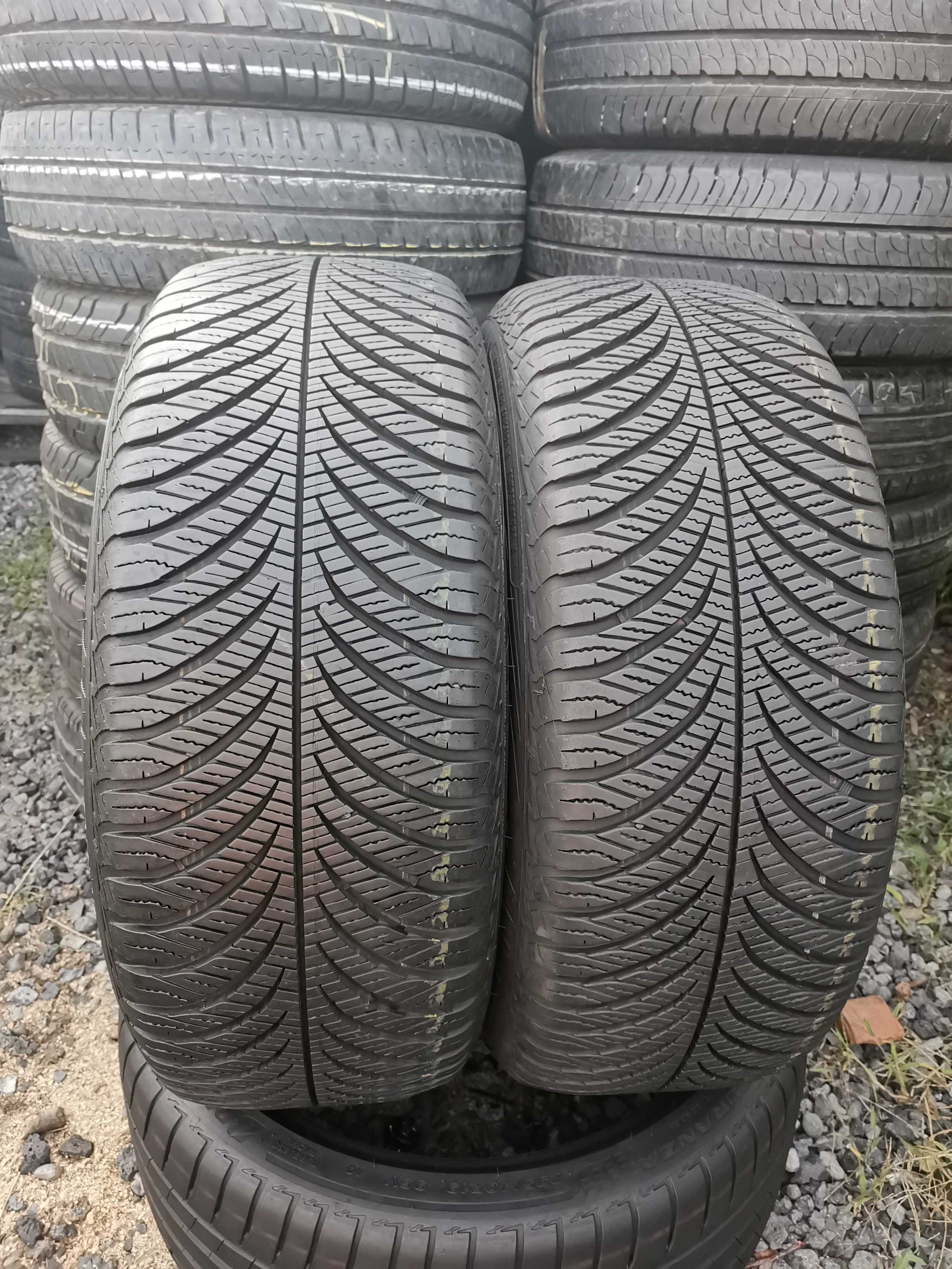 wielosezon Goodyear 215/55/17 z 2020r 7mm 2szt
