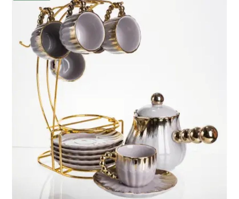 Набір для кави по турецькі порцеляновий 6 персон. 3 моделі.