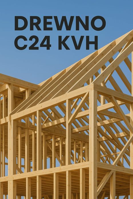 Skład Drewna C24 KVH BSH drewno suche konsteukcyjne belki wiezba