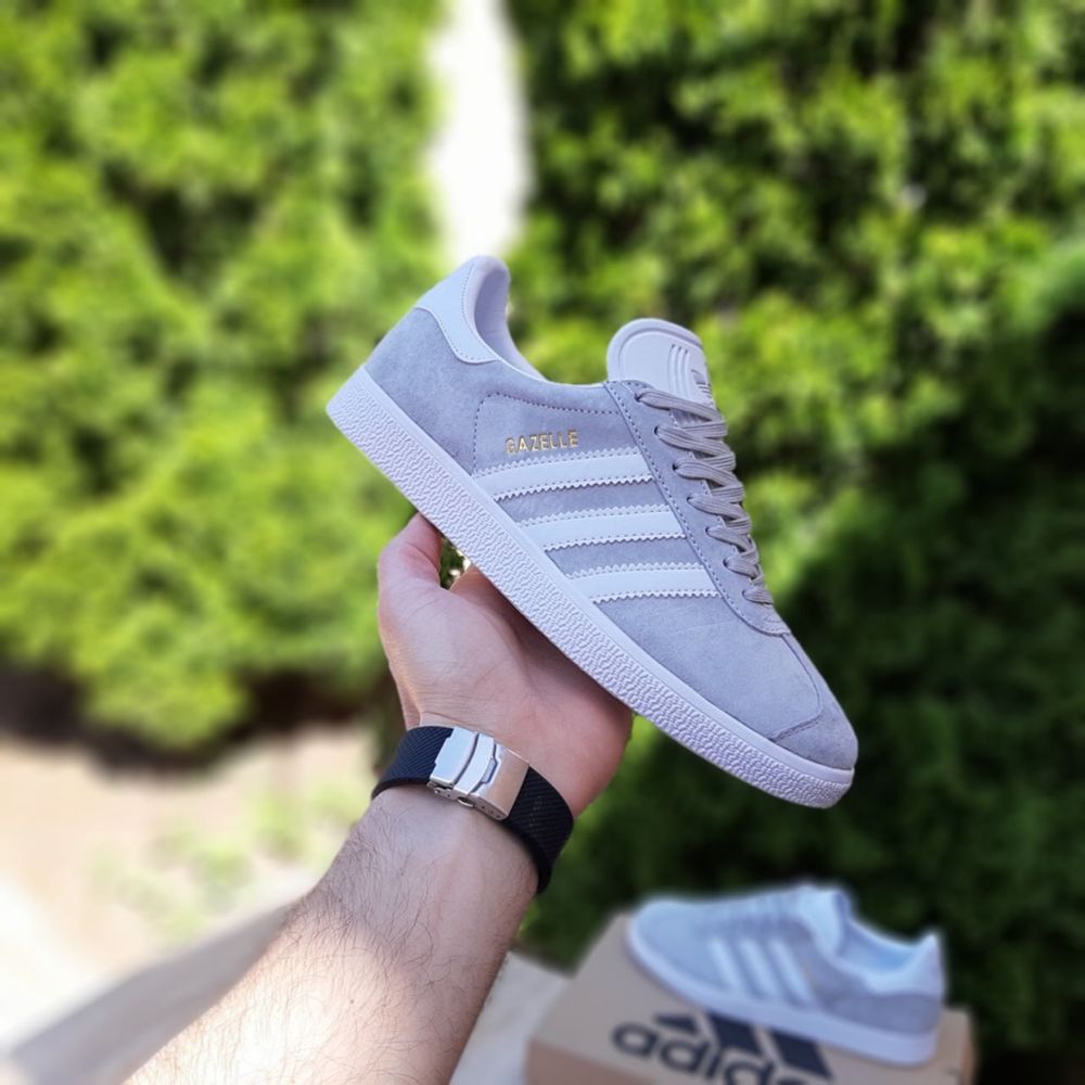 Кросівки ADIDAS GAZELLE світло-сірі