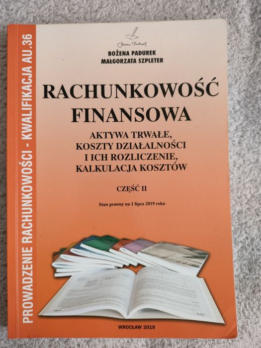 Rachunkowość finansowa, część 2