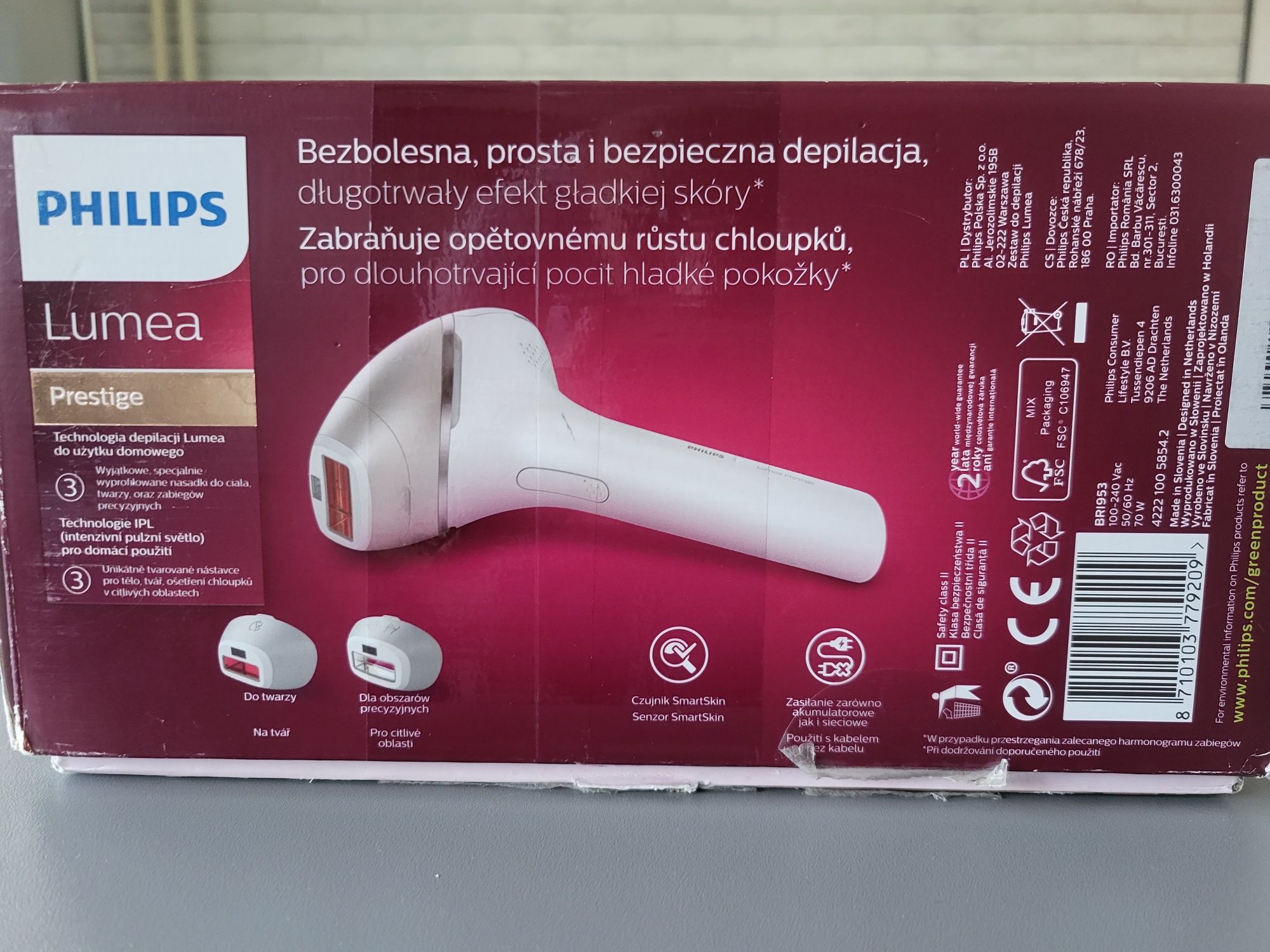 Depilator Philips Lumea Prestige BRI953/00