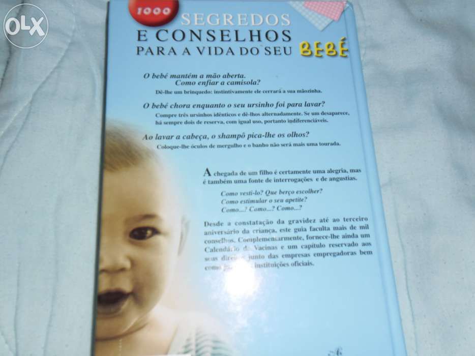 Livro "1000 Segredos para a Vida do seu Bebé"