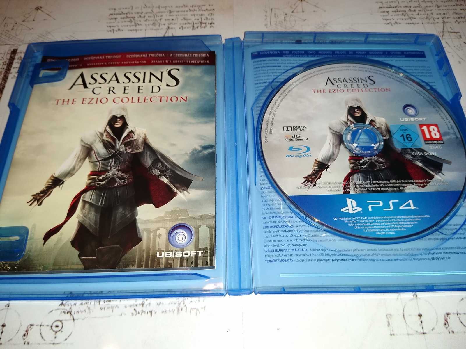 Assassins Creed The Ezio Collection Ps4 polska wersja bez rys