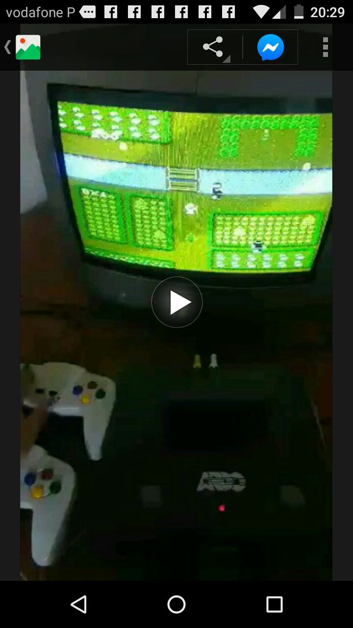 Consola de jogos com 84 jogos+ televisão