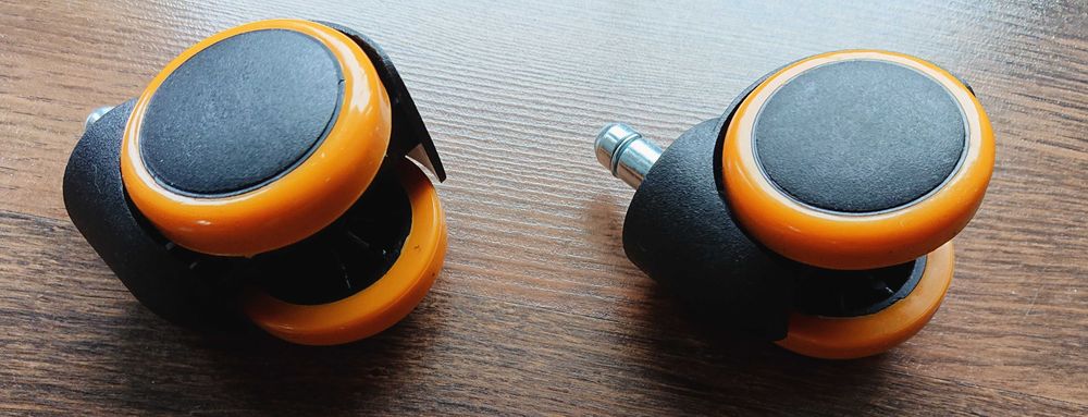 Kółka do fotela obrotowego