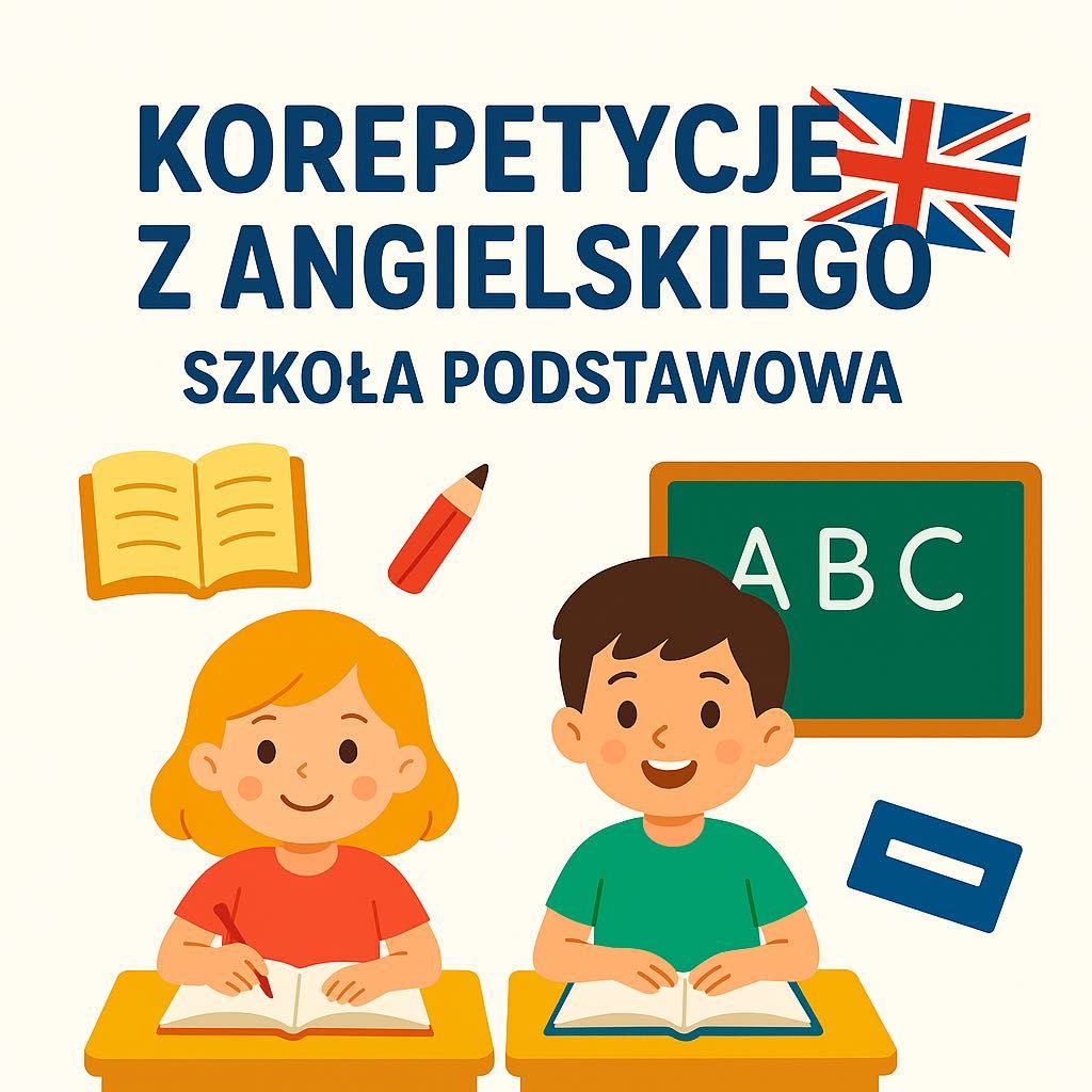 Korepetycje z języka angielskiego – szkoła podstawowa