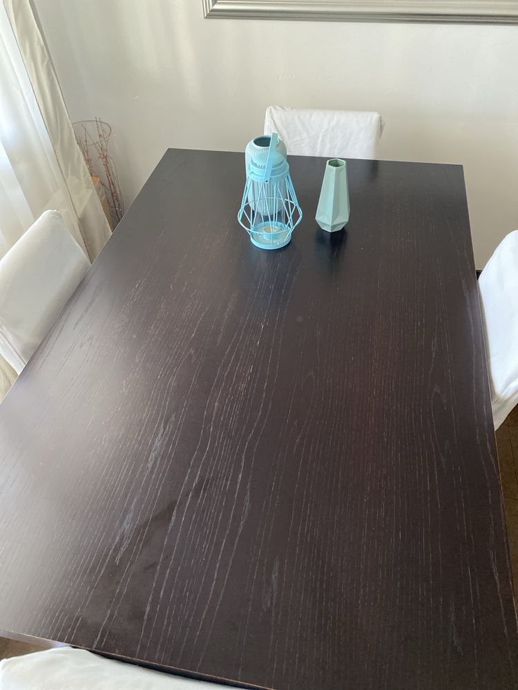 Mesa de jantar em cerejeira preta