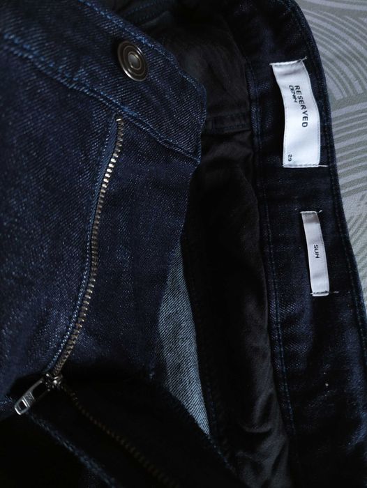 Джинсы Reserved jeans w31 stretch navy.