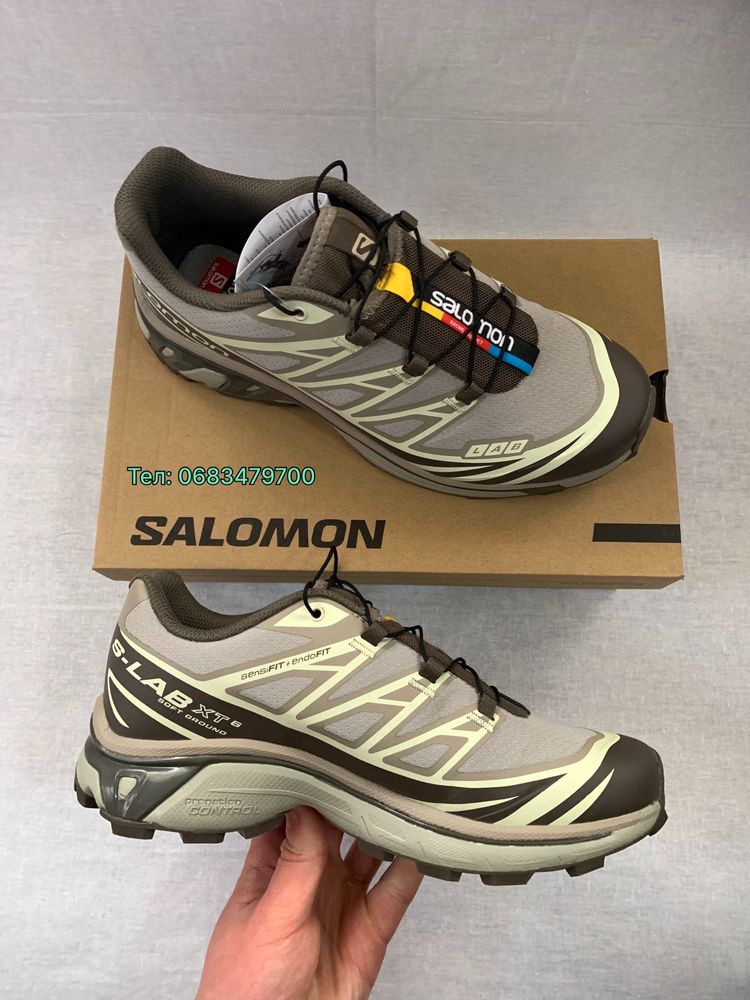 Кросівки Salomon xt6 Khaki | Чоловічі кросівки Salomon xt6 | Саломони