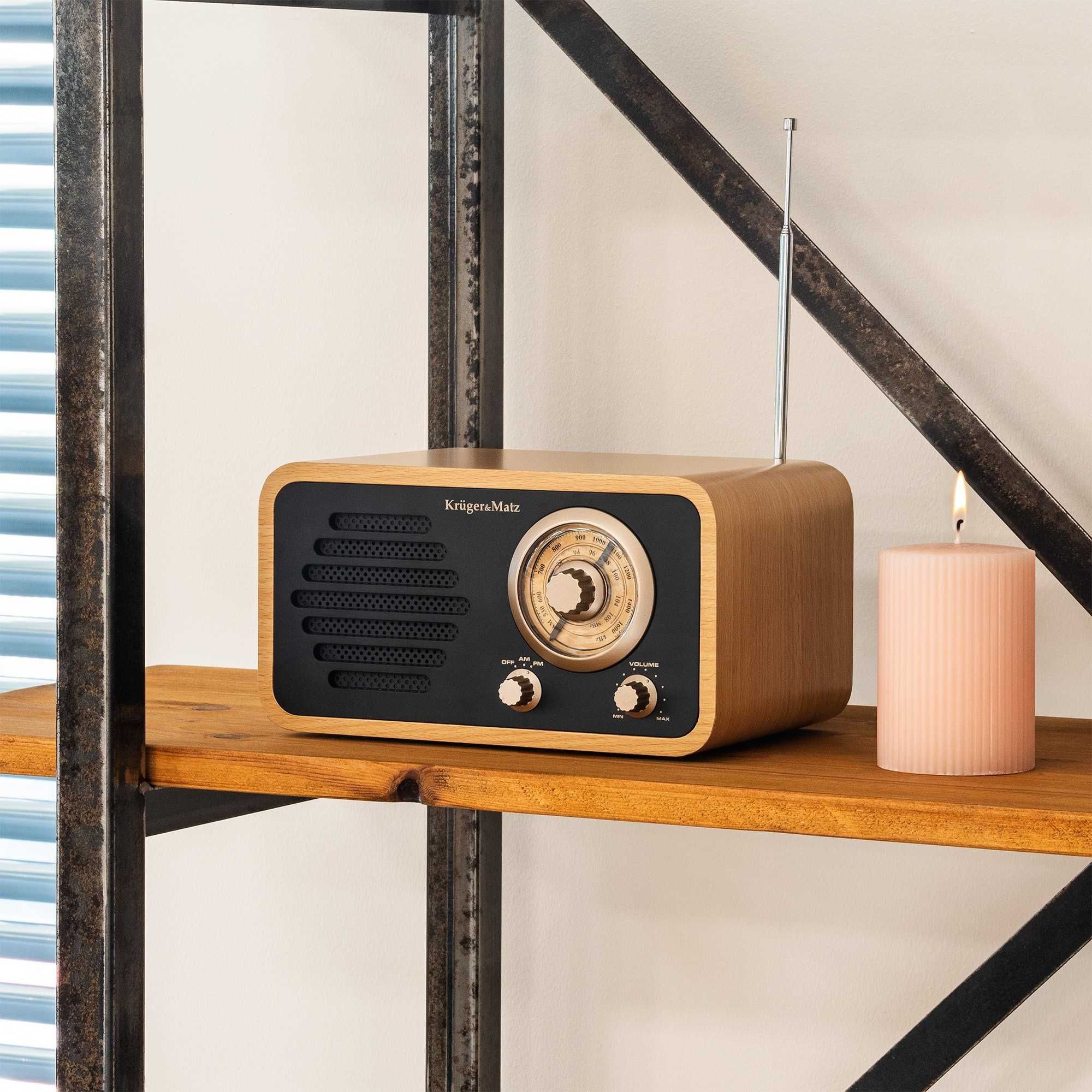 Nowe Radio sieciowe kuchenne FM Kruger&matz lec