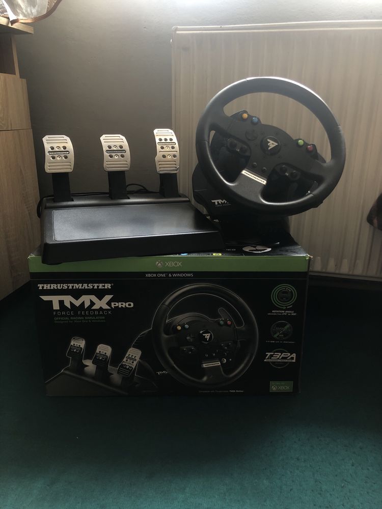 Kierownica Thrustmaster TMX pro + T3pa