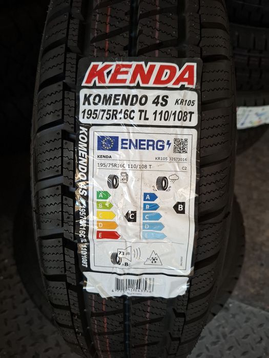 195/75R16C * Opony Wielosezonowe * IVECO* BUS * Wzmacniane * NOWE * **