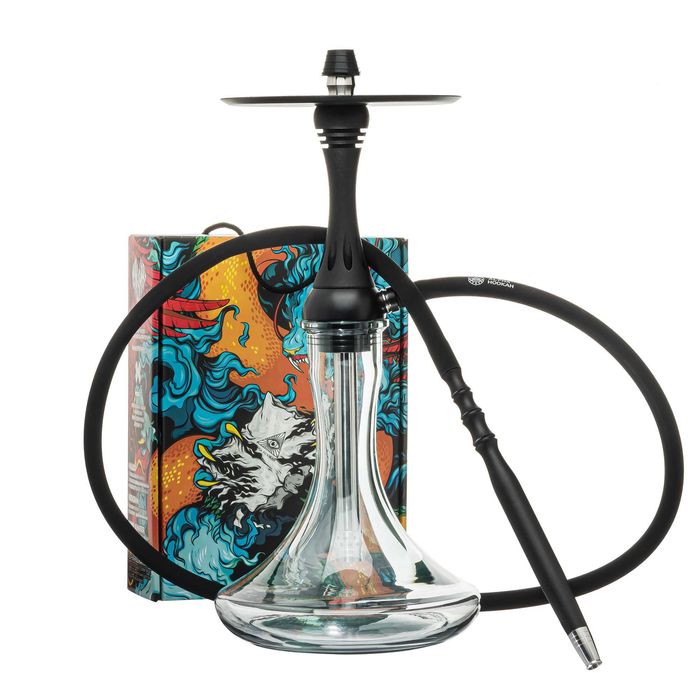 Fajka Wodna Shisha ALPHA Hookah X - black matte (zhizha)