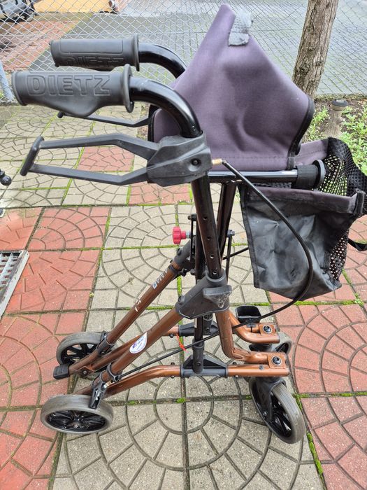 Balkonik chodzik rechab. rollator aluminiowy Dietz Taima okazja!