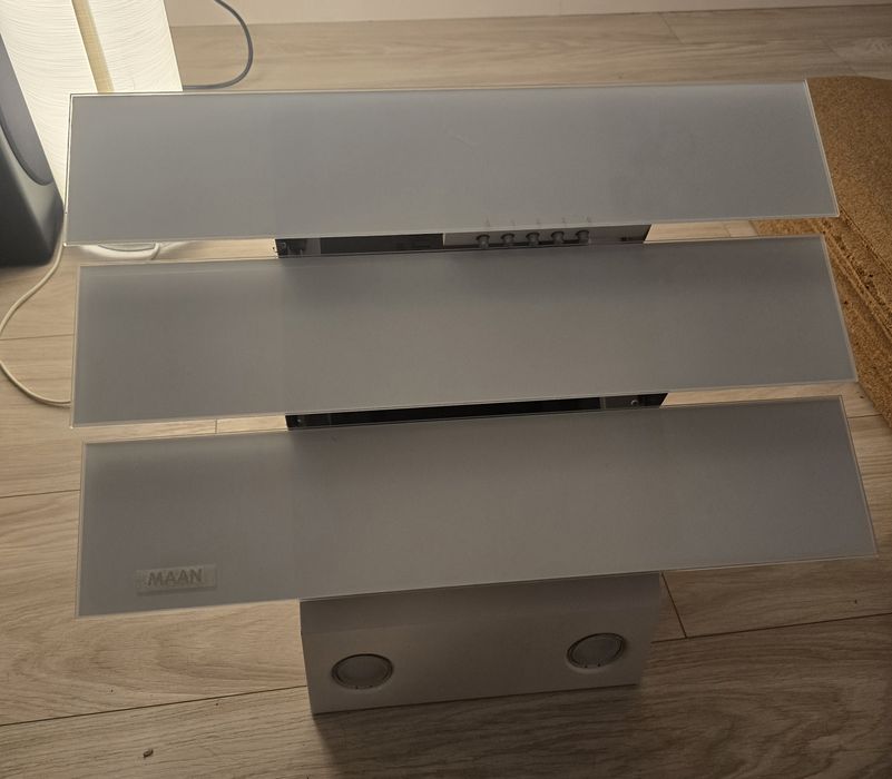 Sprzedam okap kominowy Maan Bravo 60 – biały, używany, sprawny!