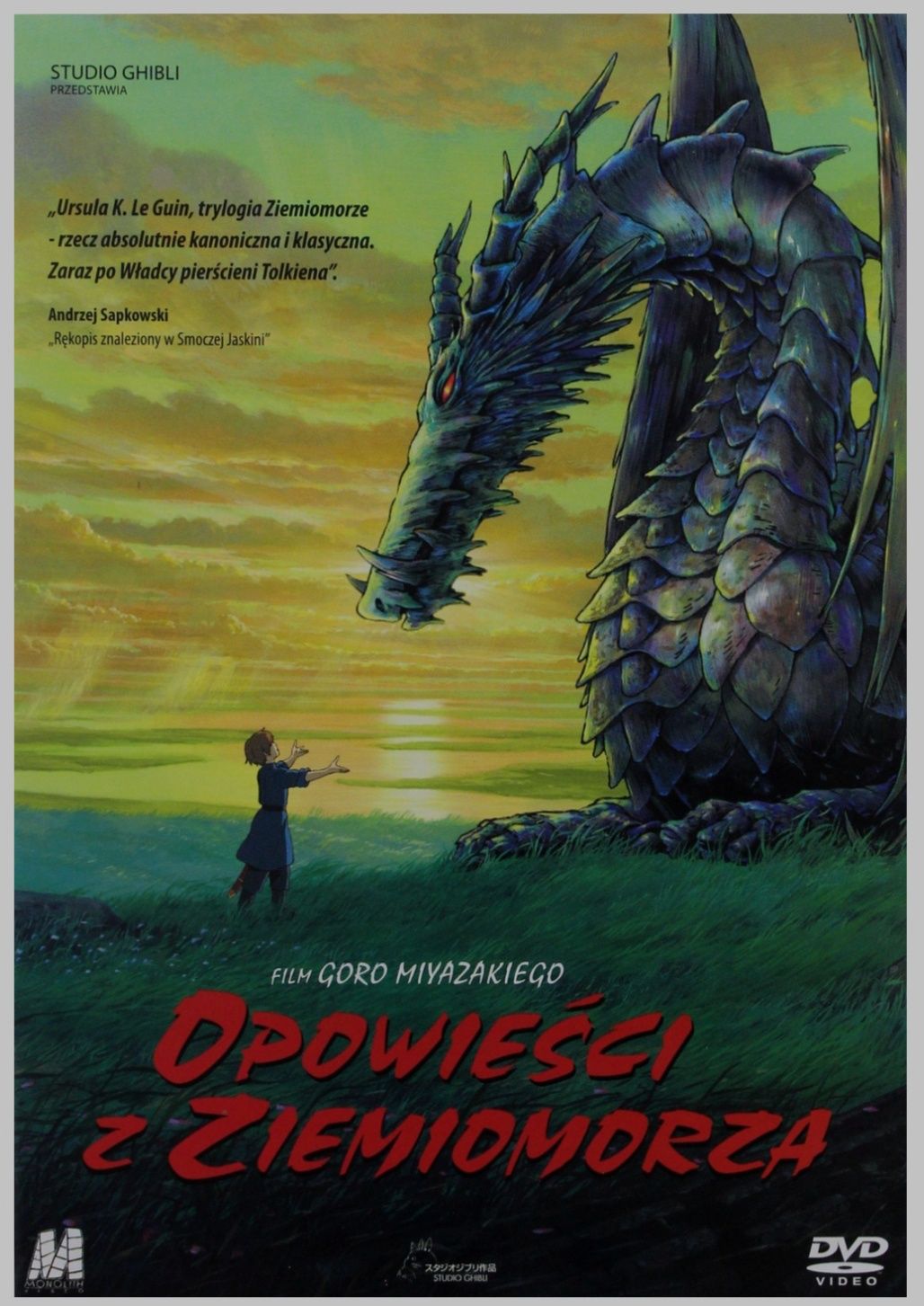 Studio Ghibli DVD Opowieści z Ziemiomorza