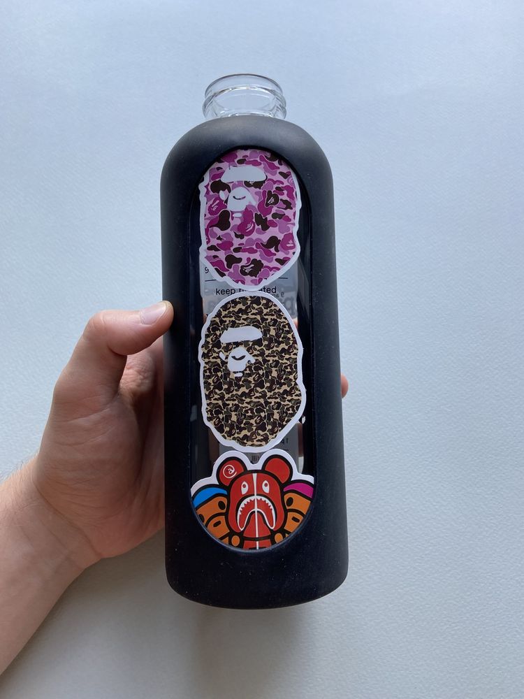 Стікери наклейки стикери Carhartt Bape Ape бейп на авто , ноутбук