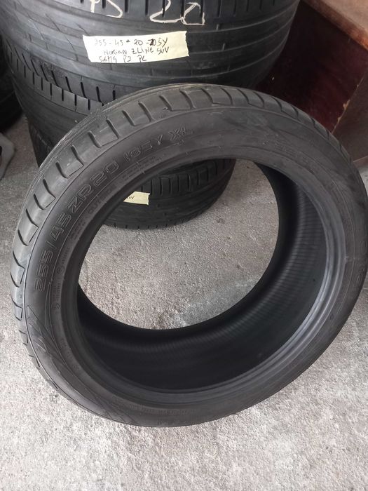 2 pneus 255/45R20 Nokian