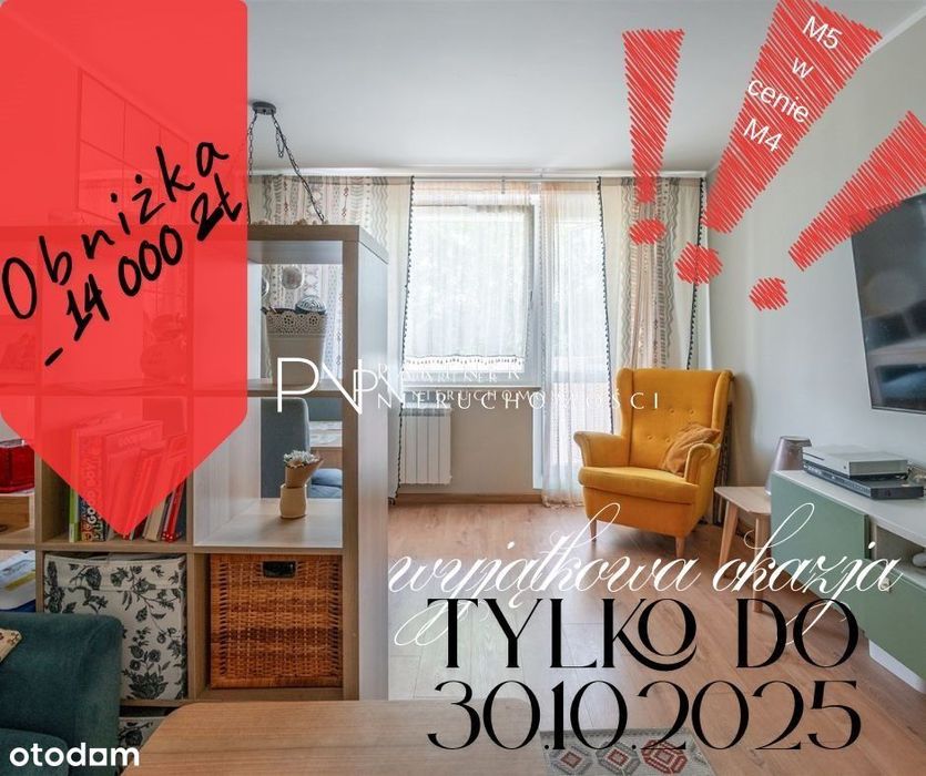 4 pokoje os Zofiówka - przytulne i zadbane