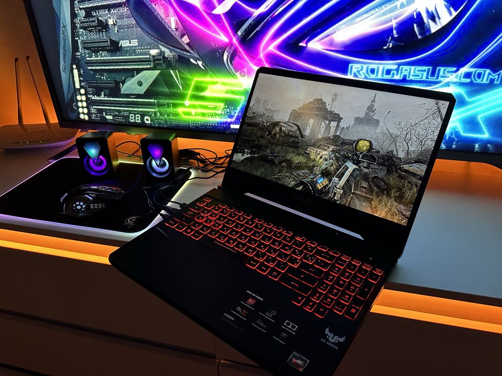 Игровой Мощный ASUS TUF GAMING 15+ игровые девайсы