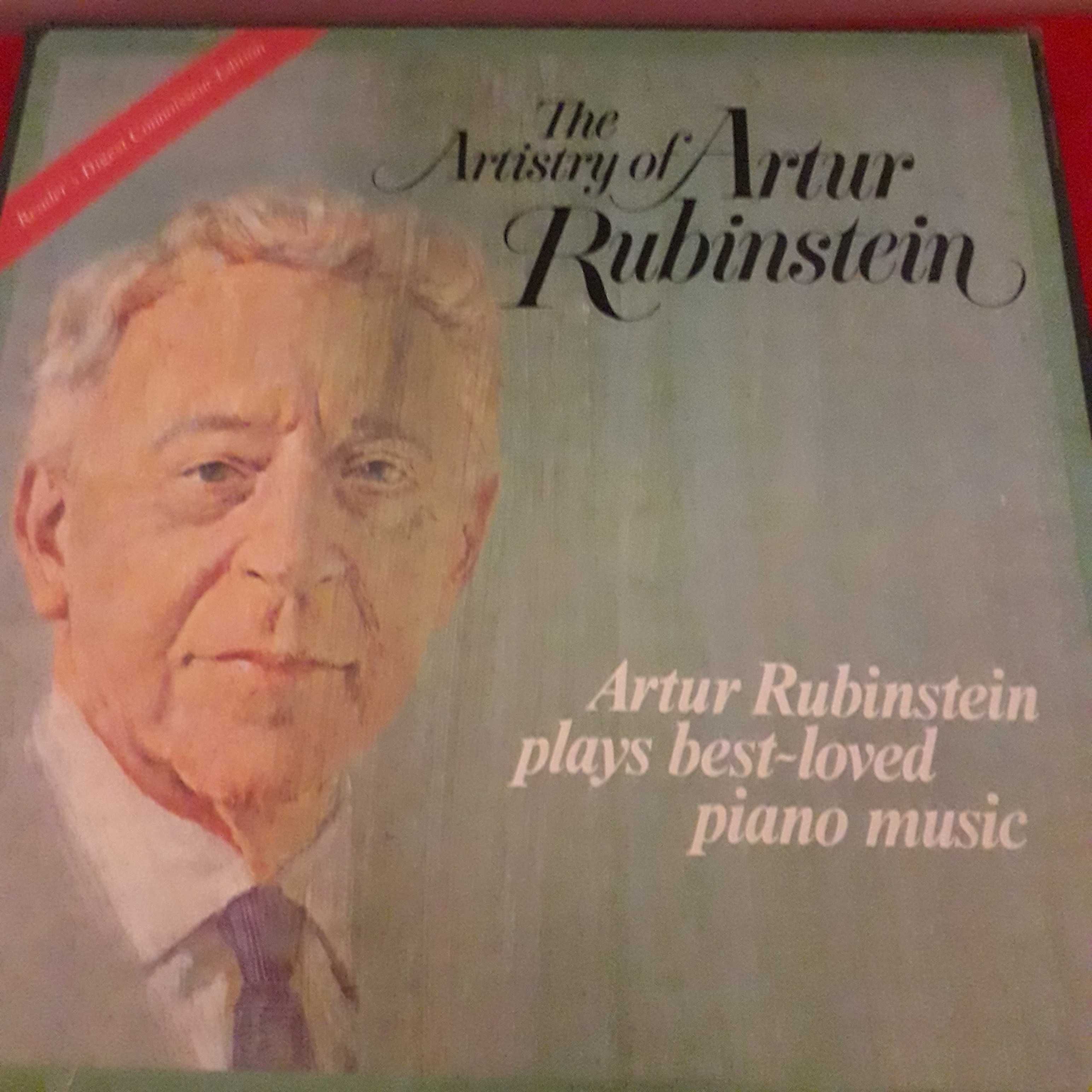 Colectânea de 7 discos de vinil "The Artistry of Artur Rubinstein  "