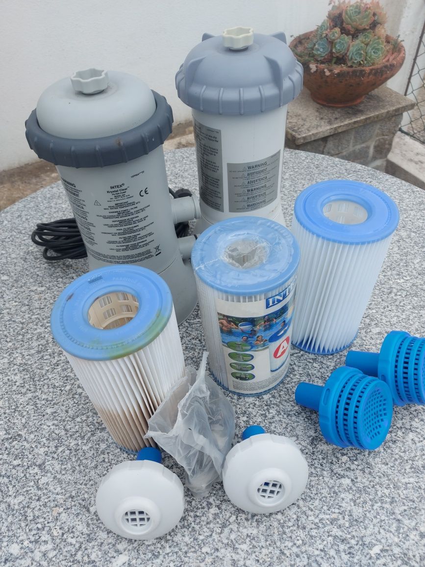 Motores de filtragem para piscina Intex