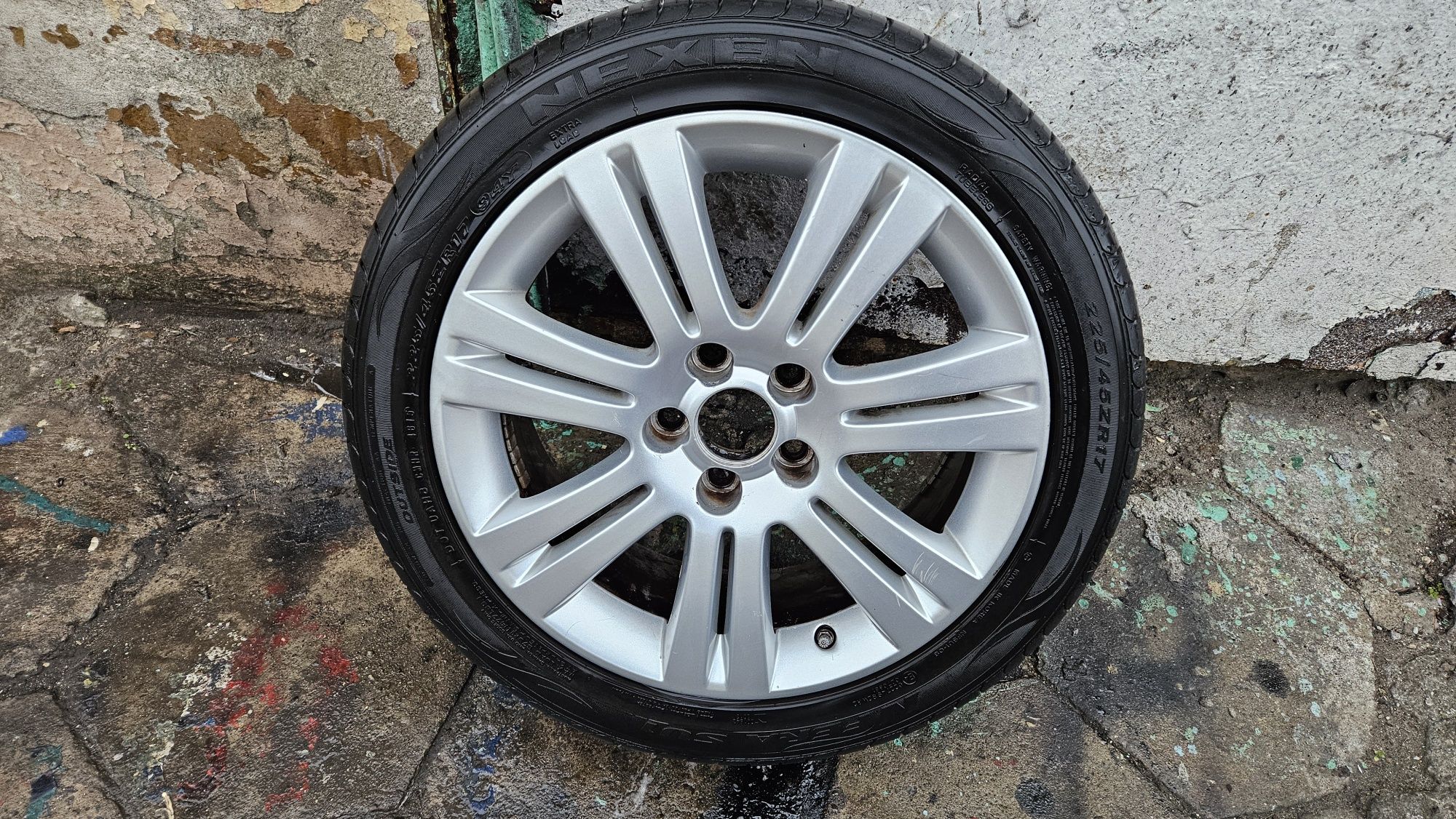 Felga alufelga pojedynka pojedyncza 5x110 opel et39 vectra c signum